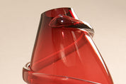 Red_Hand-Blown_Glass_Vase_by_Sem_Schanzer_for_L’Anverre,_Belgium,_1990s