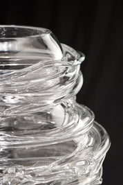 Drop_Honey_Crystal_Glass_Vase_by_Sem_Schanzer_for_L’Anverre,_Belgium,_1990s