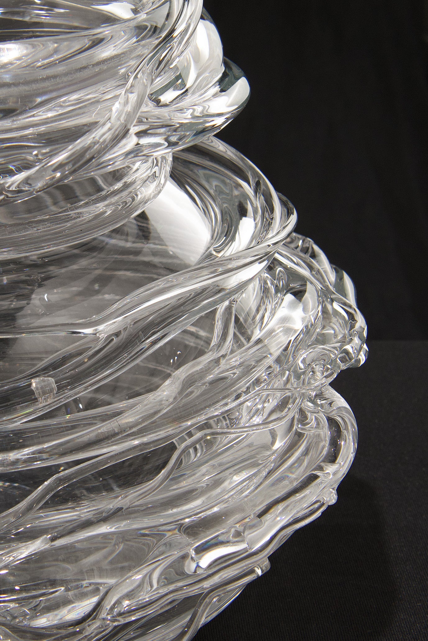 Drop_Honey_Crystal_Glass_Vase_by_Sem_Schanzer_for_L’Anverre,_Belgium,_1990s