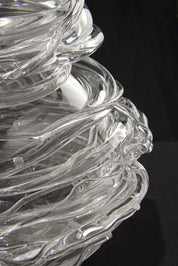 Drop_Honey_Crystal_Glass_Vase_by_Sem_Schanzer_for_L’Anverre,_Belgium,_1990s