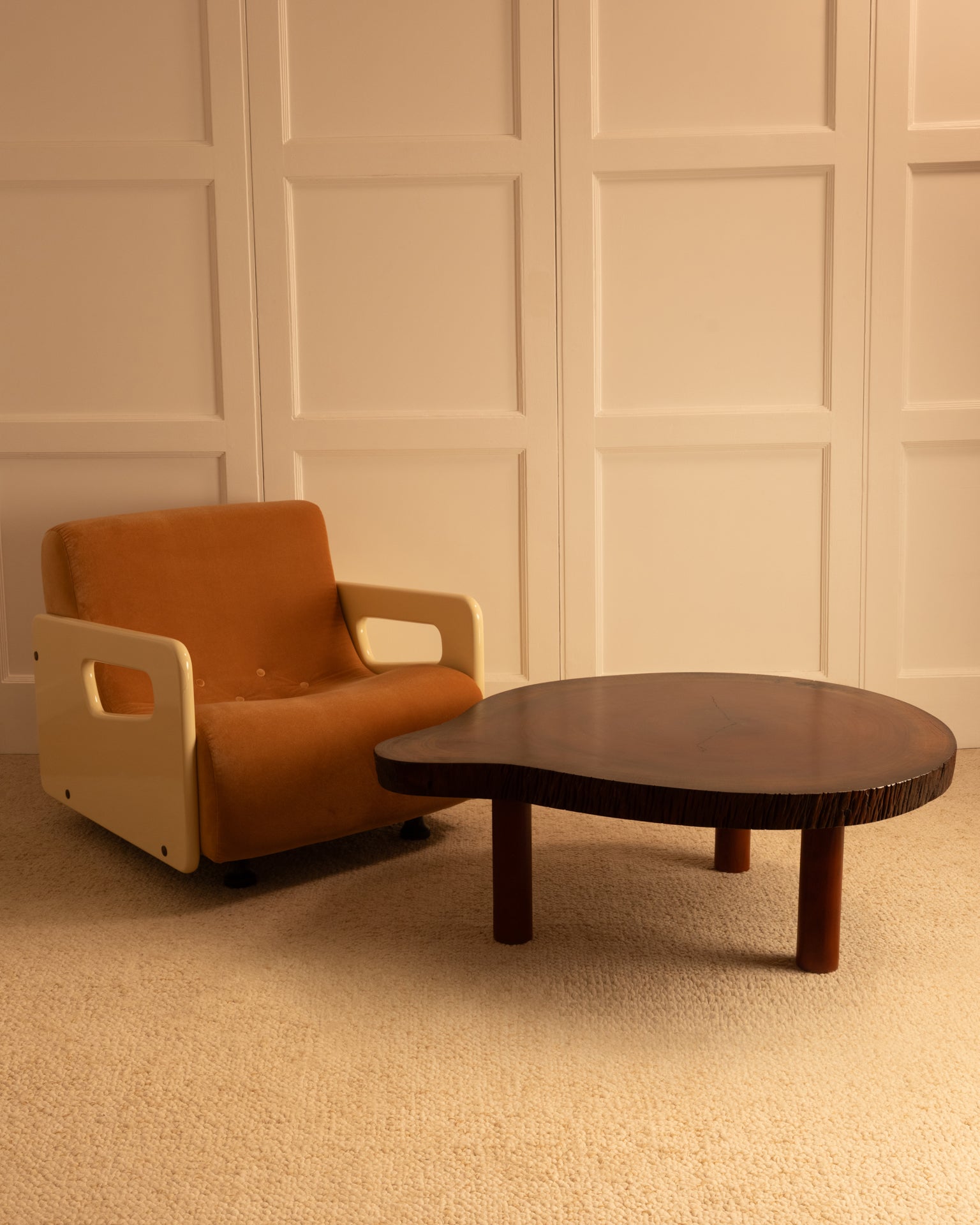 1960s_Drop_Coffee_Table_in_Solid_Wood,_Spain