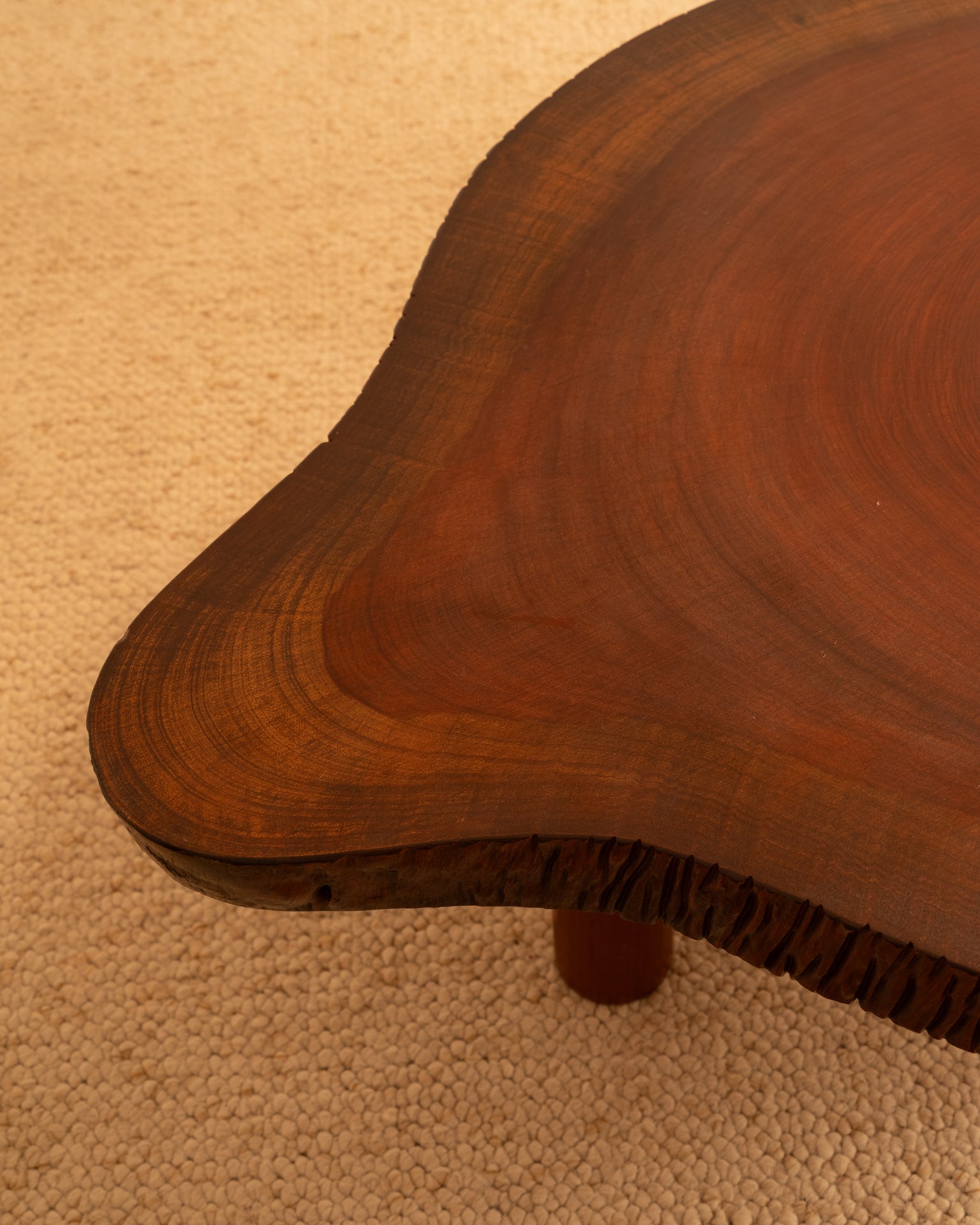 1960s_Drop_Coffee_Table_in_Solid_Wood,_Spain
