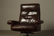 1970s_Swiss_Cognac_Leather_Swivel_Recliner_Lounge_Chair_with_Aluminium_Base