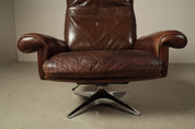 1970s_Swiss_Cognac_Leather_Swivel_Recliner_Lounge_Chair_with_Aluminium_Base