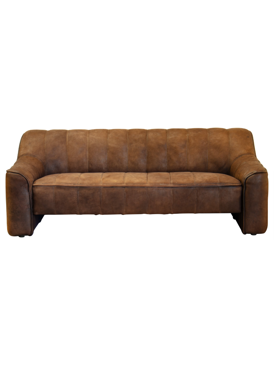 DS-44_Modular_Sofa_by_De_Sede,_Buffalo_Leather,_Expandable_3-Seater,_Switzerland