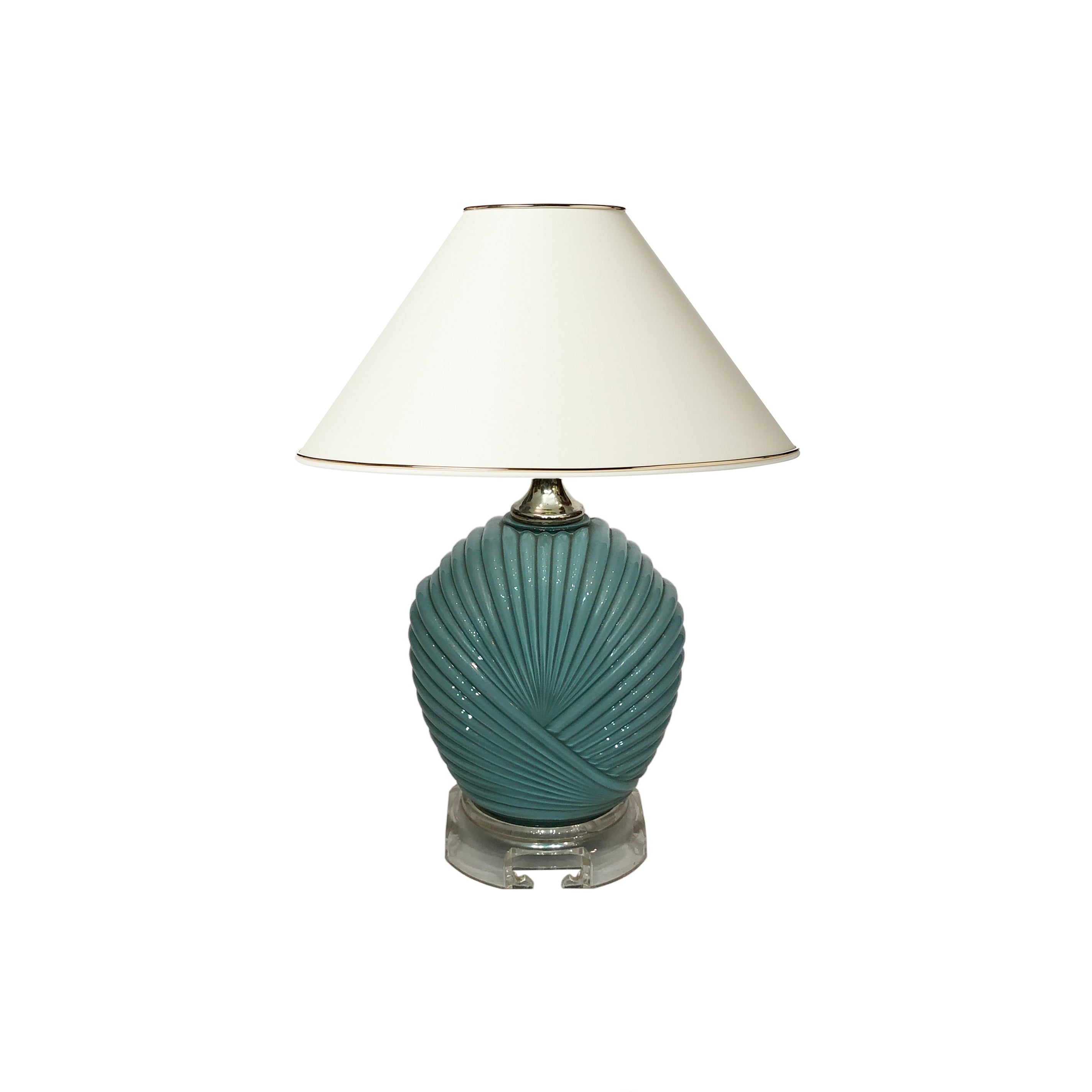 Dusty_Blue_Glass_“Candy”_Table_Lamp_with_Acrylic_Base,_USA_1970s