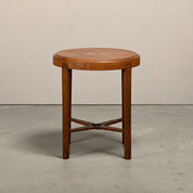 Art_Deco_Side_Table_in_Amsterdam_School_Style,_Solid_Oak,_Netherlands,_1930s