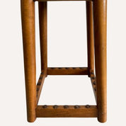 Dutch_Art_Deco_Amsterdam_School_Stool,_1930s