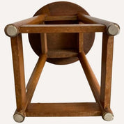 Dutch_Art_Deco_Amsterdam_School_Stool,_1930s