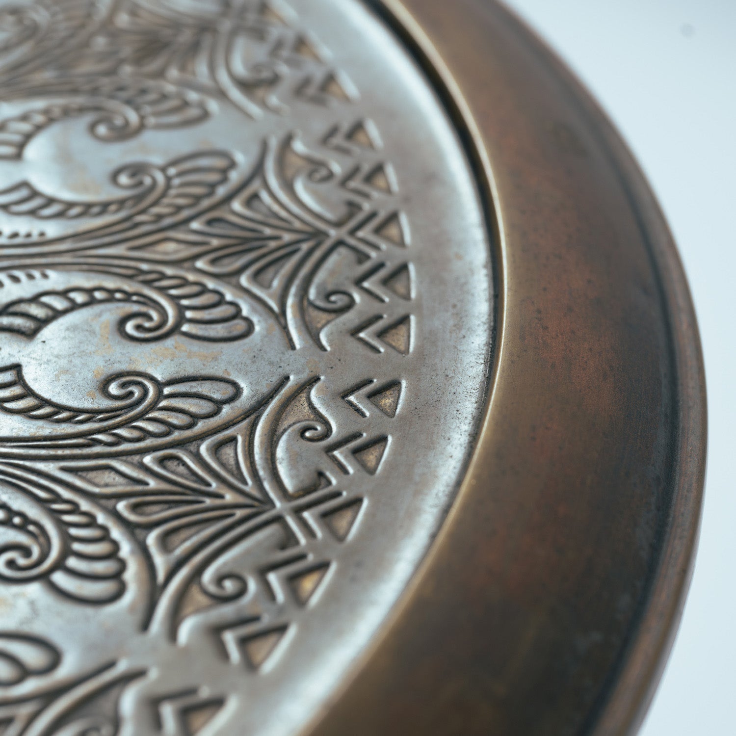 Dutch_Art_Nouveau_Metal_Occasional_Table,_Secessionist_Pedestal_Side_Table,_circa_1900–1925
