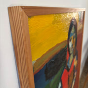 “Jannie”_Large_Expressionist_Oil_Painting_on_Linen_by_Arthur_Rudolf_Rudi_Seidel