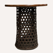 Dutch_Bamboo_and_Oak_Brutalist_Side_Table,_Modernist_Design,_1970s,_Netherlands