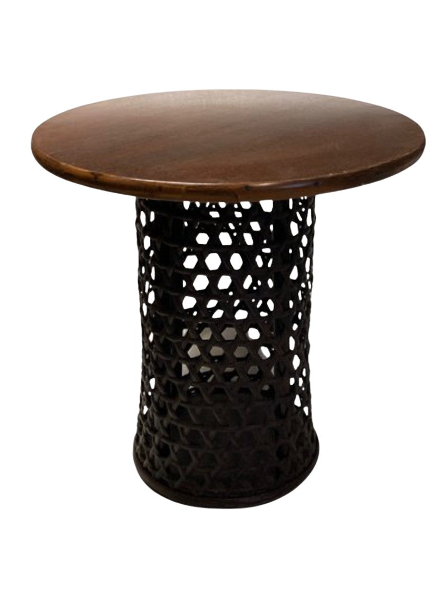 Dutch_Bamboo_and_Oak_Brutalist_Side_Table,_Modernist_Design,_1970s,_Netherlands