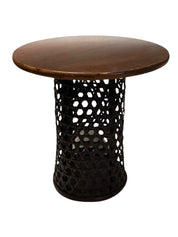 Dutch_Bamboo_and_Oak_Brutalist_Side_Table,_Modernist_Design,_1970s,_Netherlands