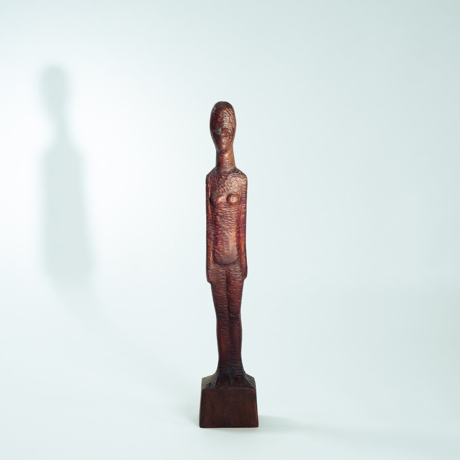 Brutalist_Wood_Female_Figure_Sculpture_by_Koos_van_Vlijmen,_Netherlands,_1970s
