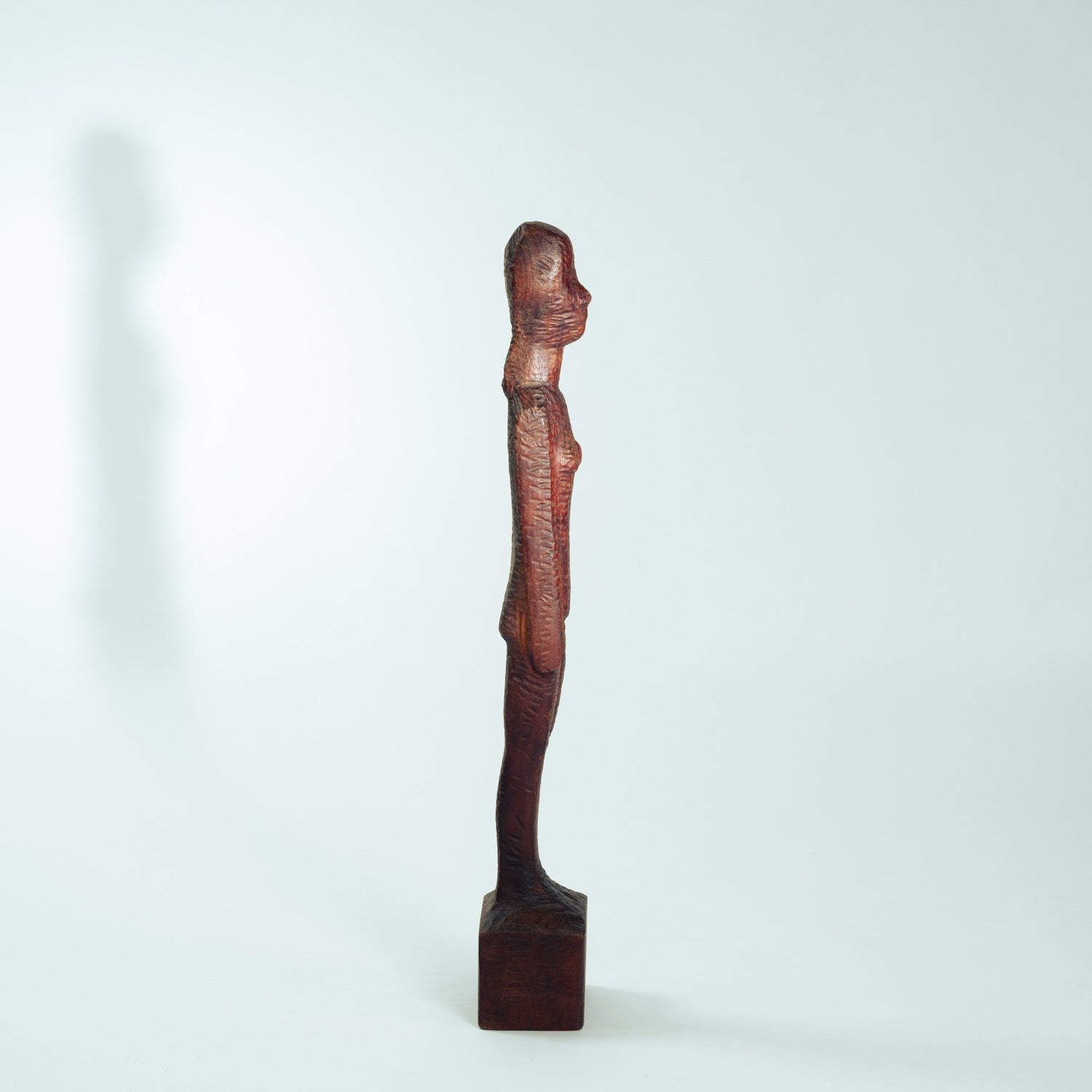 Brutalist_Wood_Female_Figure_Sculpture_by_Koos_van_Vlijmen,_Netherlands,_1970s