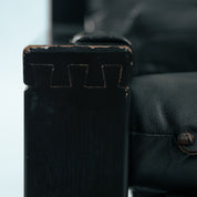 Set_of_Sonja_Wasseur_Black_Leather_Lounge_Chair_and_Ottoman,_Netherlands_1974
