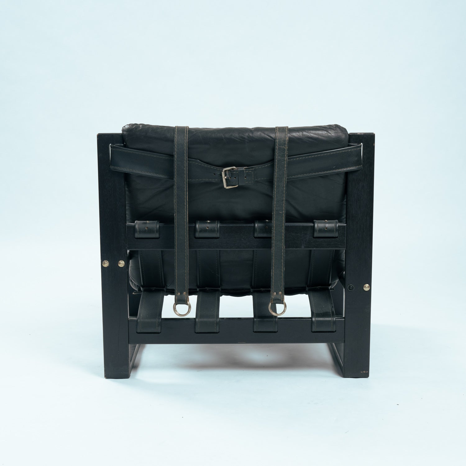 Set_of_Sonja_Wasseur_Black_Leather_Lounge_Chair_and_Ottoman,_Netherlands_1974