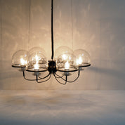 RAAK_“Saturnus”_Glass_Sphere_Chandelier,_Netherlands_1960s