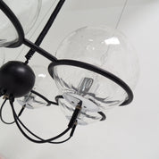 RAAK_“Saturnus”_Glass_Sphere_Chandelier,_Netherlands_1960s