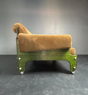 Rare_BZ85_Two-Seater_Sofa_by_Jan_Pieter_Berghoef_for_'t_Spectrum,_Green_Beech_Plywood_and_Beige_Corduroy,_Netherlands,_1968–1969