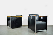 Vintage_easy_chairs_“the_box”_by_Mazairac_&_Boonzaaijer_for_CASTELIJN,_1980s