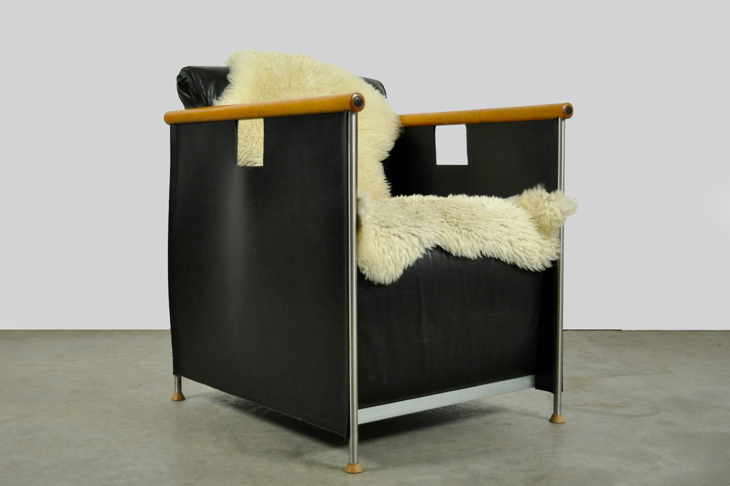 Vintage_easy_chairs_“the_box”_by_Mazairac_&_Boonzaaijer_for_CASTELIJN,_1980s