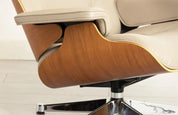 Charles_&_Ray_Eames_EA670_Lounge_Chair_for_Vitra_in_Cream_Leather_and_Chestnut_Plywood