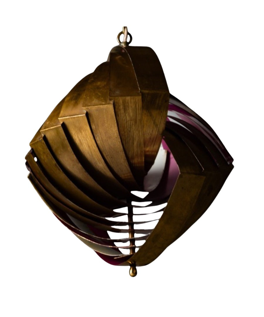 Early_Konkylie_Pendant_by_Louis_Weisdorf_for_Lyfa,_Solid_Brass,_Denmark