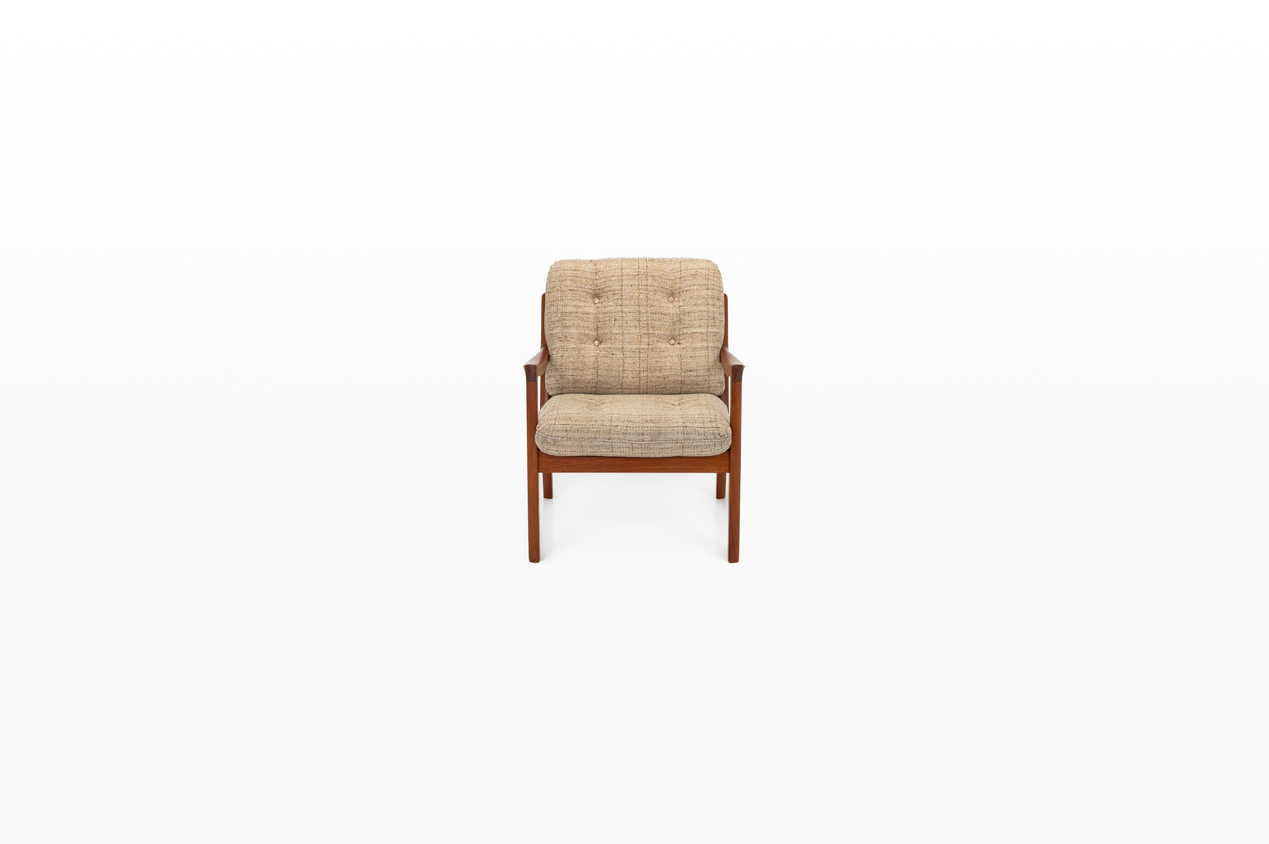 Easy_Chair_by_Ole_Wanscher_for_CADO_Møbelfabrik,_1960s,_Denmark