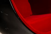 Eero_Aarnio_Egg_Pod_Chair_in_Black_and_Red,_1960s