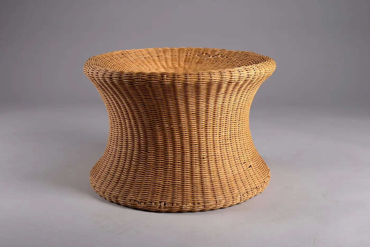 Eero_Aarnio_Wicker_Juttu_Stool_for_Artek,_1960s,_Finland