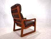 EMC_teak_leather_armchair,_1960