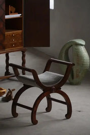 Empire_Style_Piano_Chair,_Antique_Adjustable_Stool