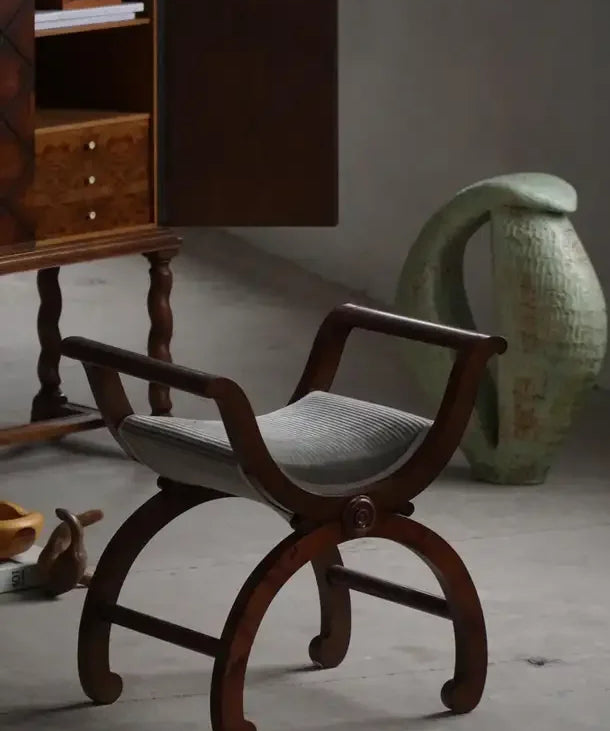 Empire_Style_Piano_Chair,_Antique_Adjustable_Stool
