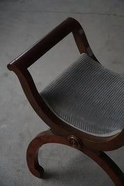 Empire_Style_Piano_Chair,_Antique_Adjustable_Stool