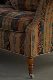 Empire_Style_Sofa_with_Cushions_and_Castors
