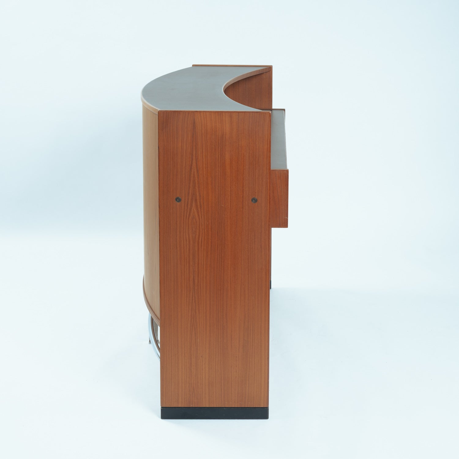 Erik_Buch_boomerang_dry_bar_cabinet_in_teak_for_Dyrlund,_1960s