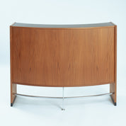 Erik_Buch_boomerang_dry_bar_cabinet_in_teak_for_Dyrlund,_1960s