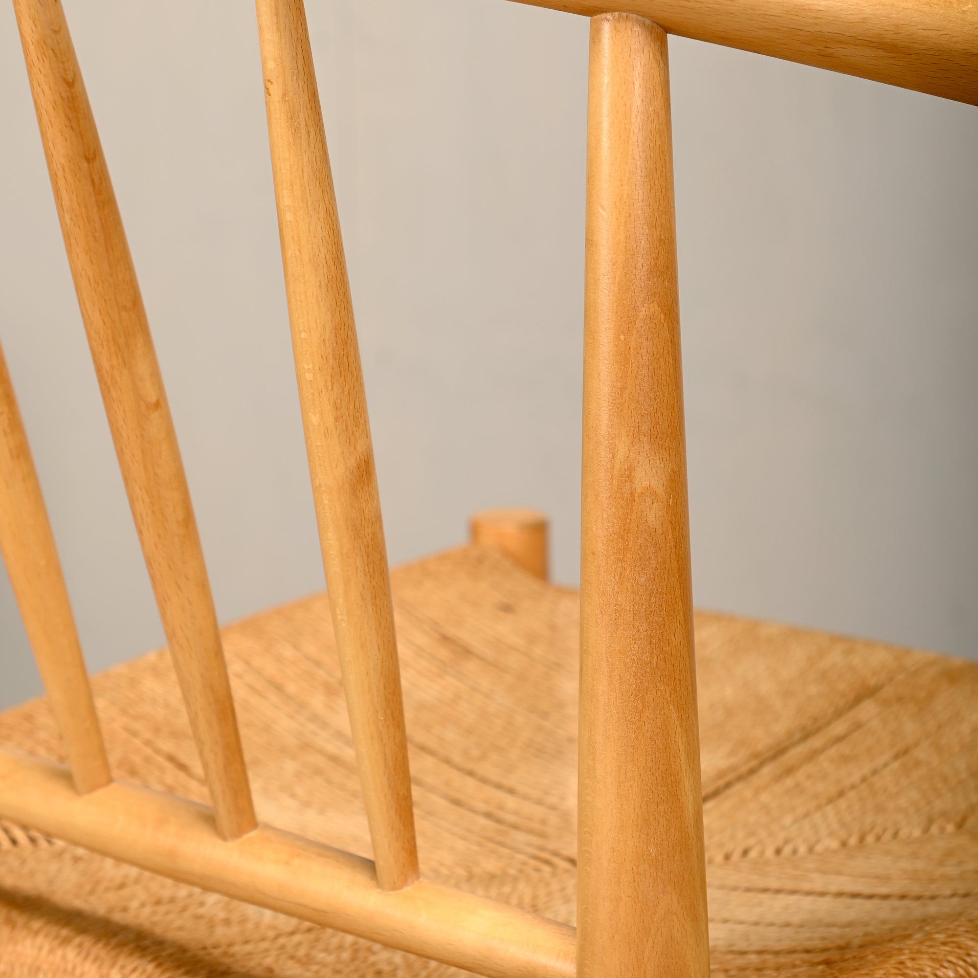 Set_of_4_J151_Dining_Chairs_by_Erik_Ole_Jørgensen_for_FDB_Møbler,_Beechwood_and_Papercord,_Denmark,_1970s