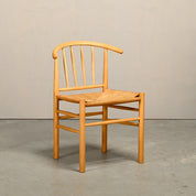 Set_of_4_J151_Dining_Chairs_by_Erik_Ole_Jørgensen_for_FDB_Møbler,_Beechwood_and_Papercord,_Denmark,_1970s