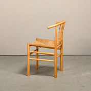 Set_of_4_J151_Dining_Chairs_by_Erik_Ole_Jørgensen_for_FDB_Møbler,_Beechwood_and_Papercord,_Denmark,_1970s