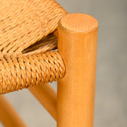 Set_of_4_J151_Dining_Chairs_by_Erik_Ole_Jørgensen_for_FDB_Møbler,_Beechwood_and_Papercord,_Denmark,_1970s