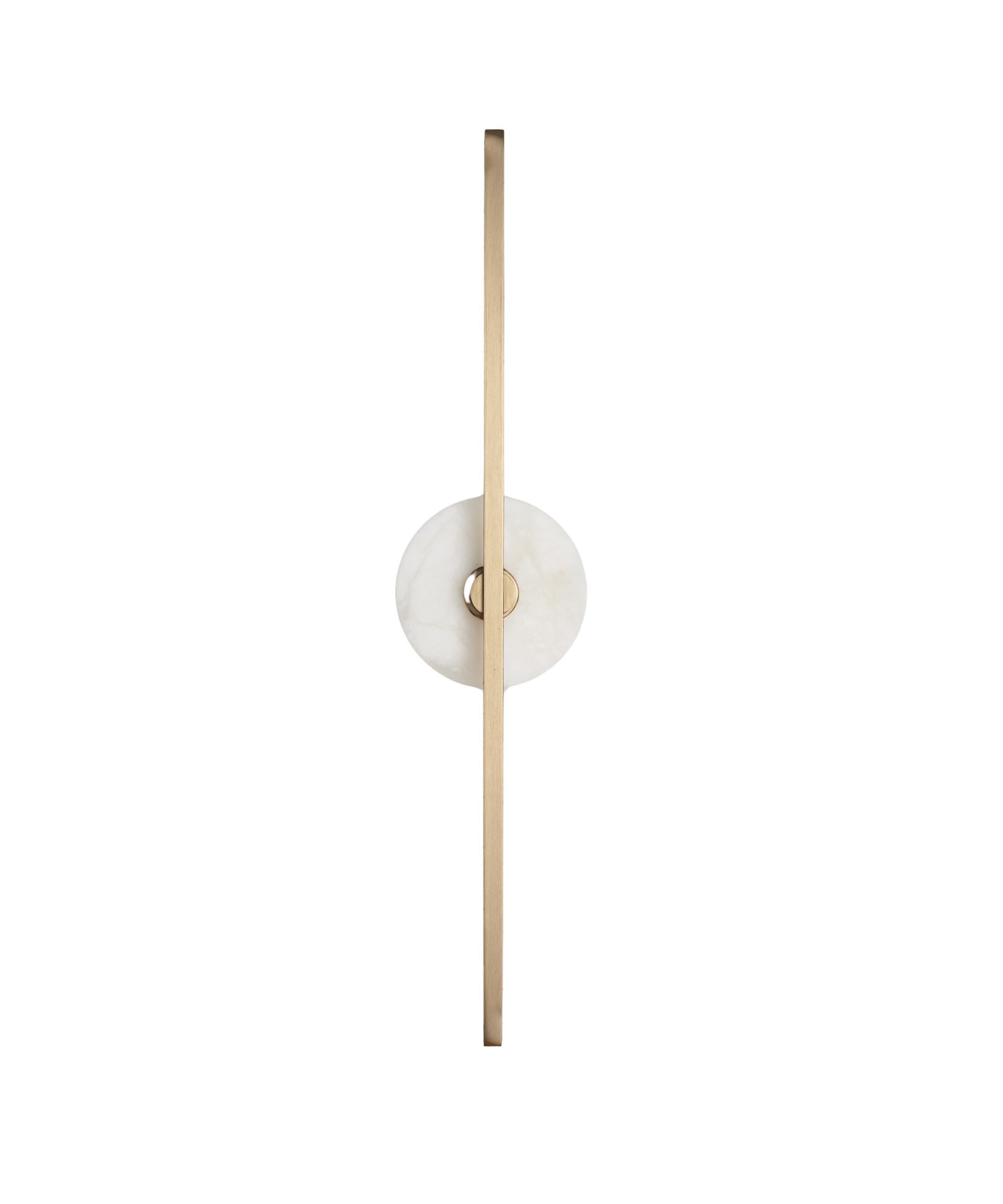 Essential_Stick_wall_sconce_in_Brass_and_Alabaster