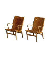 Eva_Armchairs_by_Bruno_Mathsson,_Swedish_Modern_in_Birch_and_Leather