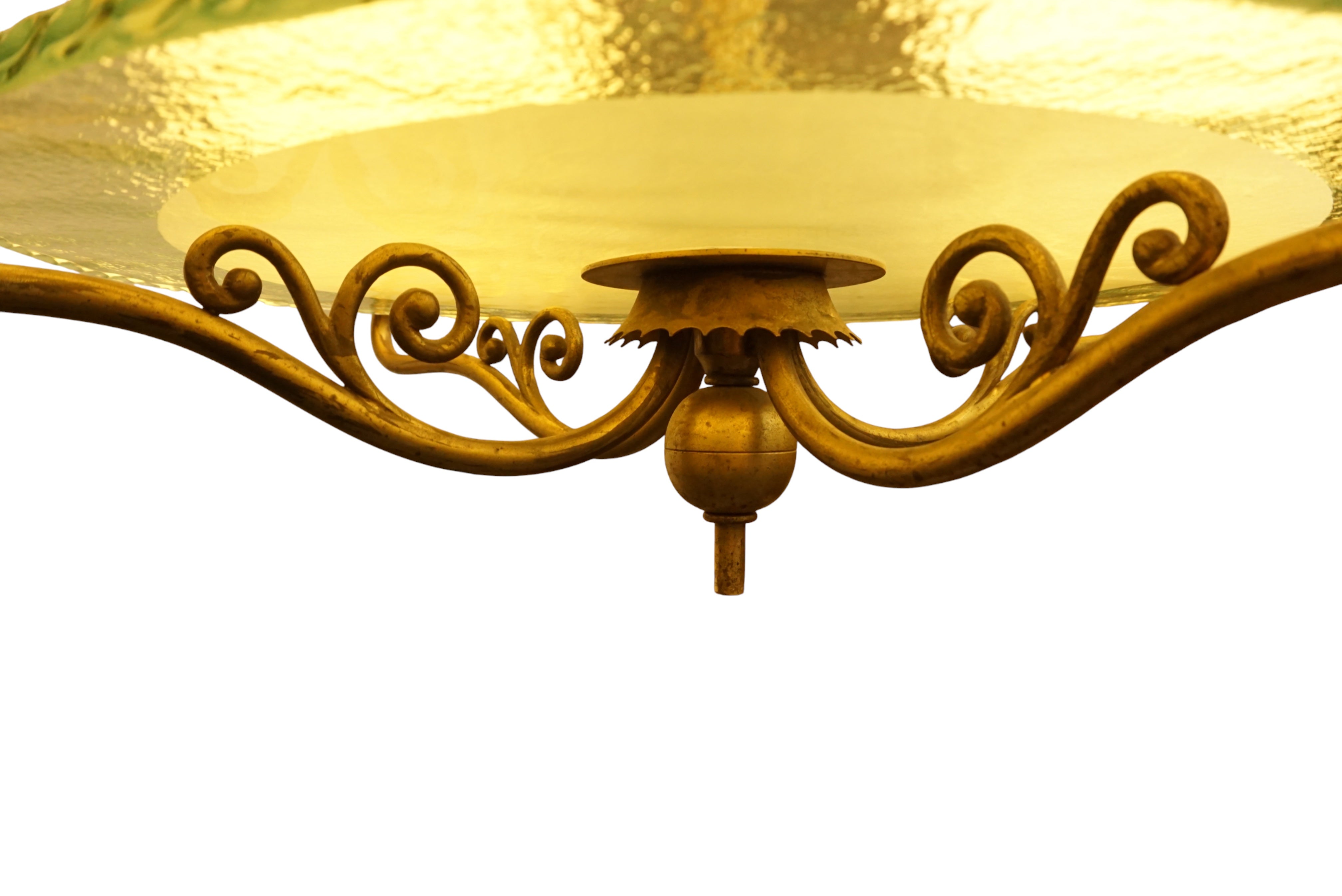 Exceptionell_Swedish_Grace__Art_Deco_Chandelier_designed_by_Harald_Notini_für_Böhlmarks_1920s