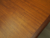 Extendable_Dining_Table,_Teak_Veneer,_Solid_Wood_Legs,_1970s,_Denmark