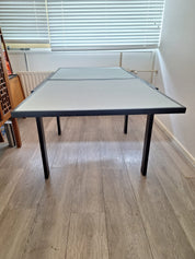 Custom_Italian_Extendable_Frosted_Glass_Dining_Table_with_Black_Metal_Frame