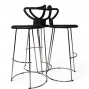Set_of_3_postmodern_bar_stools_by_Nobu_Tanigawa,_1990