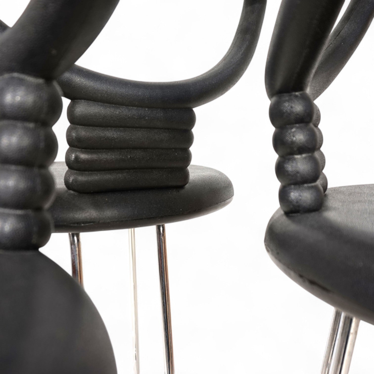 Set_of_3_postmodern_bar_stools_by_Nobu_Tanigawa,_1990